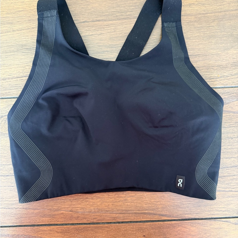 On Running Black Sports Bra